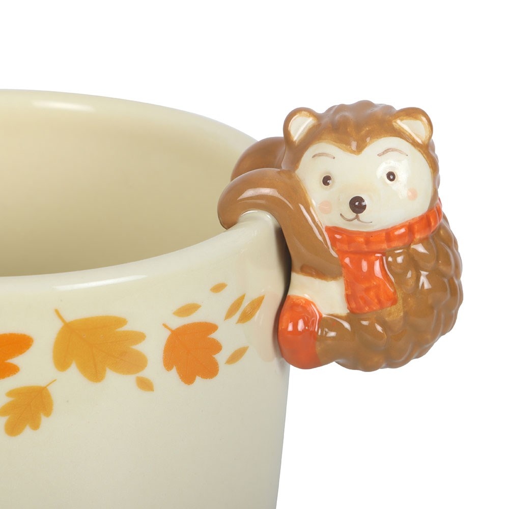 Something Different - Autumn Plant Pot with Hedgehog Plant pot - Multicolours